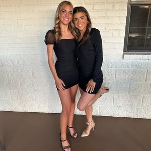 Black cocktail dress size 2 only worn once